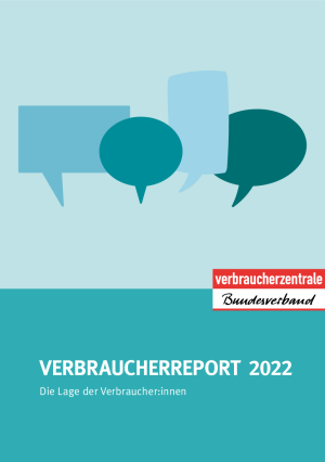 Broschüre zum Verbraucherreport 2022