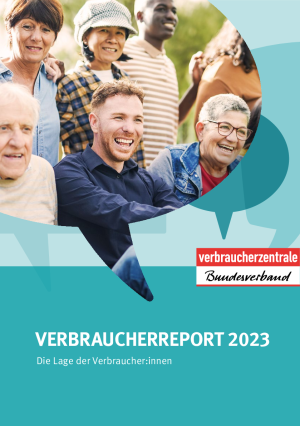 Broschüre zum Verbraucherreport 2023