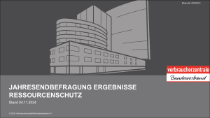 Chartbericht Ressourcenschutz