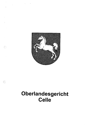 Urteil des Oberlandesgerict Celle | Az. 13 U 13/05
