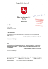 Beschluss Oberlandesgericht Celle | 01.06.2023