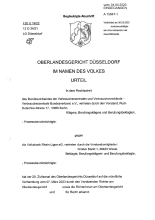 Urteil des OLG Düsseldorf vom 30.03.2023